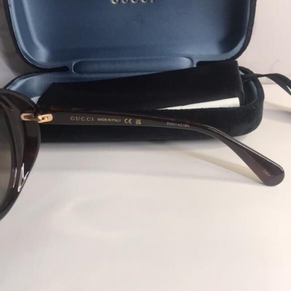 New Authentic Gucci Brown Sunglasses GG0368s 002 - Picture 9 of 10